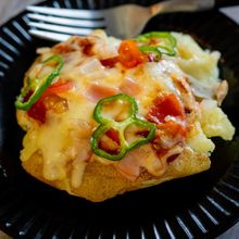 【簡単！朝ごはん】ピッツア風ポテト