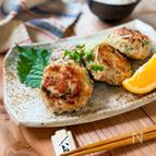 【たっぷり大葉の塩鶏つくね】お弁当にも♩