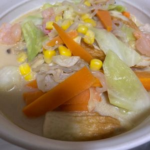 みゆちゃんの作ってみた!投稿(スープ濃厚!【ちゃんぽんうどん】)