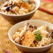タップリきのこの炊き込みごはん