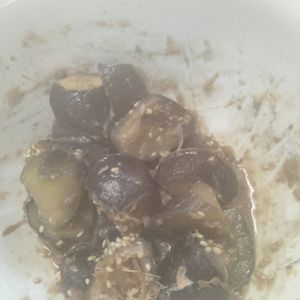和音の作ってみた!投稿(なすだけ！レンチン１発副菜＊なすの味噌煮風レンジ蒸し♡)