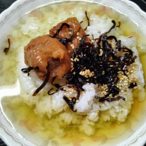 和音の作ってみた!投稿(塩こんぶ梅干し茶漬け（１分動画付き）)