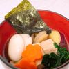 1362661の作ってみた!投稿(お餅が一瞬で消える♡具だくさん鶏ごぼうのお雑煮)