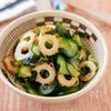 【ちくわときゅうりとわかめの酢の物】あと１品に♪さっぱり小鉢