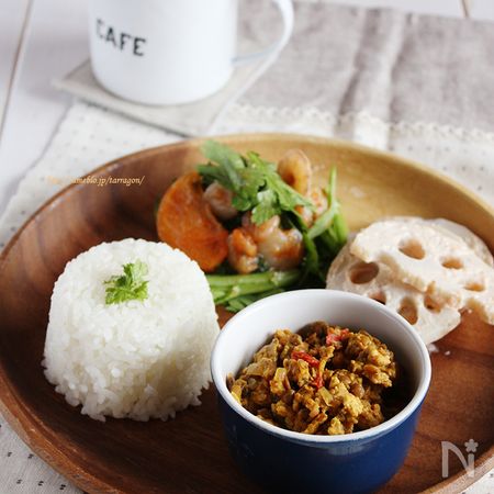 15分で レンズ豆と鶏ひき肉のヘルシーキーマカレー By 奥津純子 タラゴン レシピサイト Nadia ナディア プロの料理家のおいしいレシピ