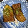ゆっこの作ってみた!投稿(【ガーリック醤油のとろとろなす】じゅわっと♪簡単なすステーキ)