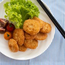 『サクサク!チーズチキンナゲット』衣に卵や粉不要!お弁当に♡