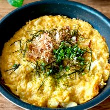 味付けはうどんスープ♪【ふわとろ長芋鉄板】包丁・まな板不要！