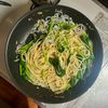 【ほうれんそうとじゃこのスパゲッティ・ペペロンチーノ】の工程6