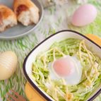 イースターにも！簡単！春キャベツと卵のマヨネーズグリル