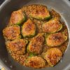 ソースがバリ旨《豆腐でふわふわ♡ピーマンの肉詰め》の工程6