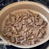 牛肉と春野菜のカレー炒めの工程2