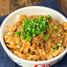 【みぞれ豚丼】さっぱりなのにご飯が進む！簡単スタミナ丼