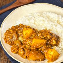 【新じゃがと鶏ひき肉のキーマカレー】時短で大満足！