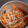 脂身多めの牛こまでもさっぱり！牛こまのにんじんマリネの工程4