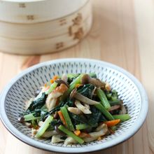 せいろで作る
いろいろ野菜のしょうゆ麹あえ