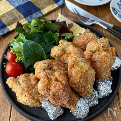 【隠し味が決め手!ザクザクフライドチキン】クリスマスに♡︎