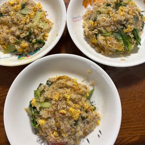 まさの作ってみた!投稿(【しらすレタス炒飯】お手軽食材でパパっと！レタスシャキ旨！)