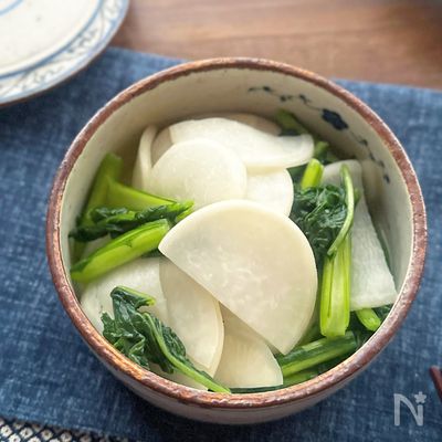 【基本のかぶの浅漬け】一番シンプルで簡単!ポリ袋漬け