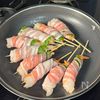 【エビしそ豚バラ巻き串焼き】お酒がすすむ最強串!の工程3