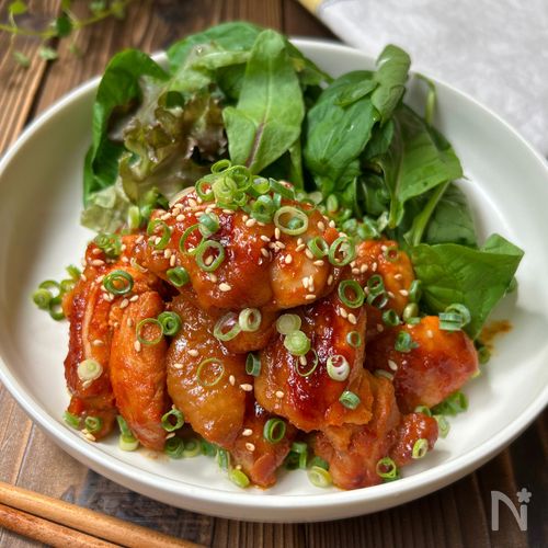 【韓国風やみつきチキン】漬け込んで焼くだけ！
