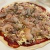 iwackの作ってみた!投稿(載せて焼くだけ♩即席シーフードピザ)