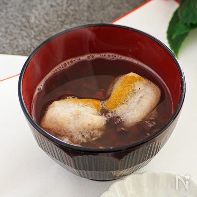 ぜんざい【あずき缶で5分でほっこり】