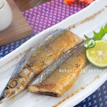 フライパンで簡単！さんまの塩焼き