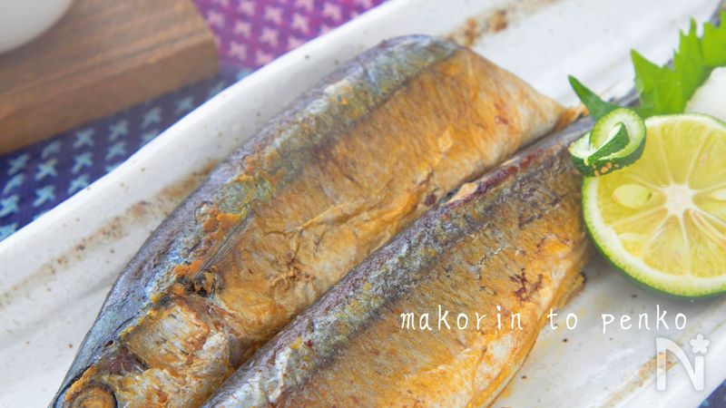 フライパンで簡単 さんまの塩焼き By まこりんとペン子 レシピサイト Nadia ナディア プロの料理家のおいしいレシピ