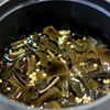 実山椒たっぷりの塩昆布の工程1