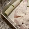 鱈と長ネギのクリーム煮の工程1