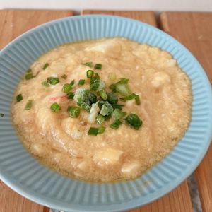 あーちゃん·͜· ♡の作ってみた!投稿(３分で完成☆超簡単『豆腐の卵あんかけ』)