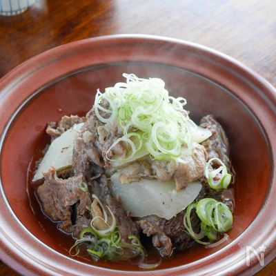 | 寒い日に | 牛スジ大根