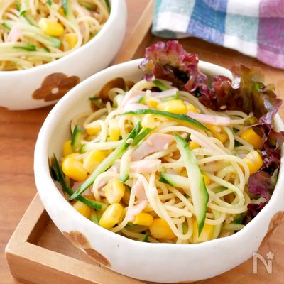 【中華風サラダスパゲティ】副菜10分★さっぱりサラダ