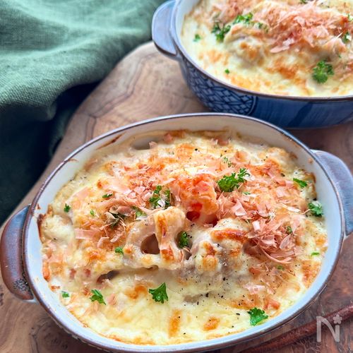 【根菜と鶏肉のグラタン】体もポカポカ温まる!