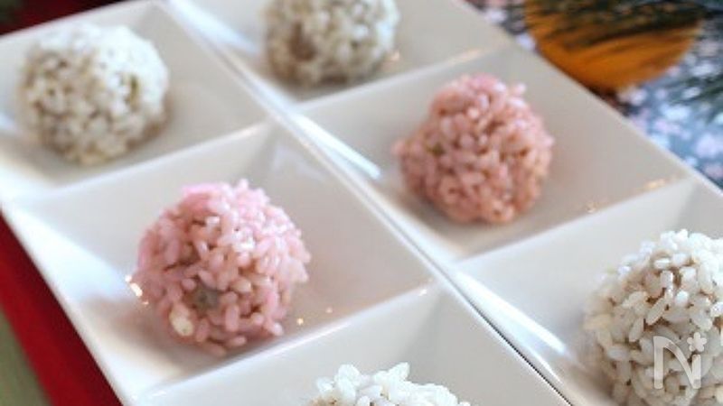 紅白もち米しゅうまい By 野島ゆきえ レシピサイト Nadia ナディア プロの料理家のおいしいレシピ