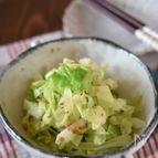 キャベツのおかかだしサラダ【作り置き】