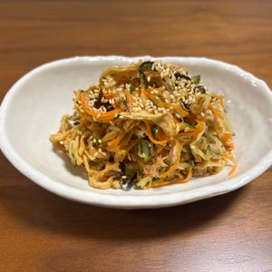 こむぎの作ってみた!投稿(『切り干し大根の塩昆布ツナ和え』栄養満点！絶品♡3分簡単副菜)