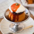 お鍋で作る！【ねっとりかぼちゃプリン】