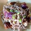 チョロリスの作ってみた!投稿(パスタ風【なすとツナのコク旨おそば】)