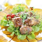 豆腐の豚肉包み