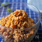 作り置き！ 角切り林檎と鶏むね肉のそぼろ Vol.2　