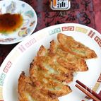 肉汁ジューシー♪皮パリ餃子