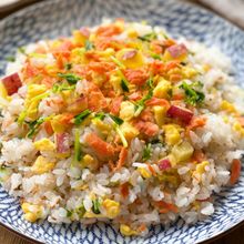 酸味まろやか!鮭のちらし寿司
