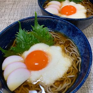 楽ラク手抜キッチン🐶🐾の作ってみた!投稿(【簡単とろろそば・うどん】5分で完成♪年越しにも◎)