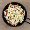 作業時間3分《厚揚げのキムチーズ焼き》の工程2