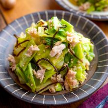 【ごま油香るキャベツの塩こんぶサラダ】5分で簡単あと1品に♪
