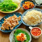 サムギョプサル風手巻きキンパ
