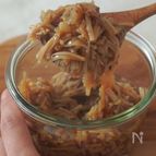5分で作れる！梅おかかなめ茸