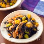 和食の定番【彩りひじき煮】